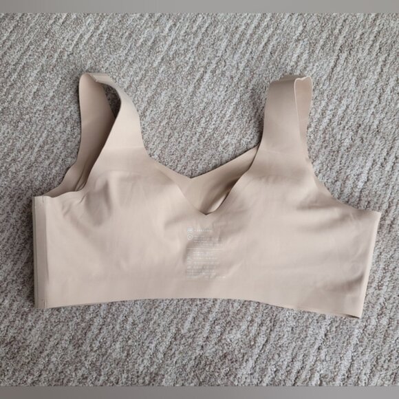 Honeylove V-Neck Bra Pullover Hardware Wire Free Removeavble Pads Nude Plus 1x - Picture 3 of 11